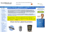 Desktop Screenshot of glucosemeters4u.com